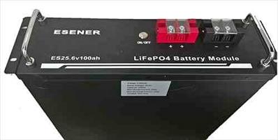 Solarix Esener 25.6V 100Ah Lifepo4 Single Battery