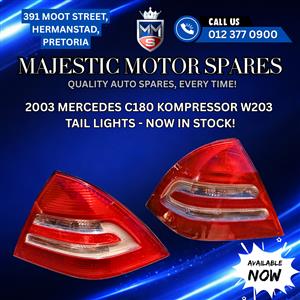 Mercedes C180 Kompressor W203 Fenders – Now In Stock! 