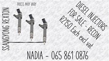 SSANGYONG REXTON BEST QUALITY RECONDITIONED DIESEL INJECTORS FOR SALE MAGALIESBURG