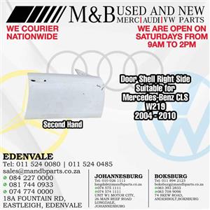 Door Shell Right Side (Second Hand) Suitable for Mercedes-Benz CLS W