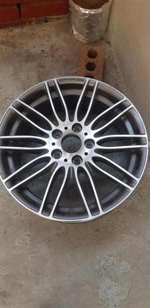 BMW single 19 inch M sport rim new 