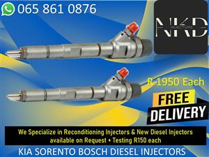 DIESEL INJECTORS FOR KIA SORENTO 