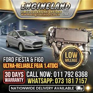 Ford Fiesta Figo 1.4tdci F6JA engine