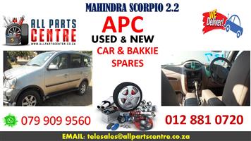 mahindra scorpio second hand spares