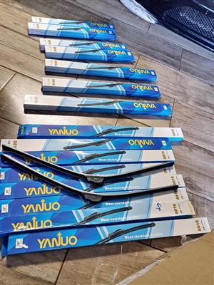 Wiper blades 14 inch, 16 inch, 20 inch, 22 inch, 24 inch, 26 inch