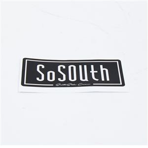 Southside Crew SoSouth Rectangle Vinyl Sticker (13x6cm)