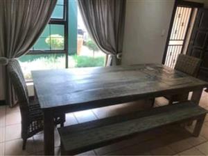 Rustic Dining room table