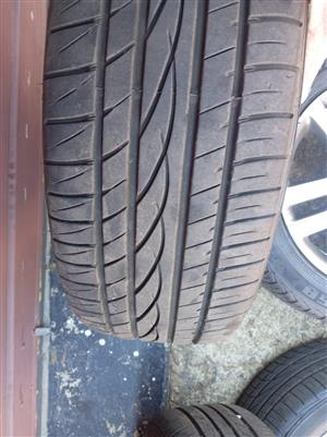Mags with tyres set of 4 205/55/16 original from golf 6 80%tyre 