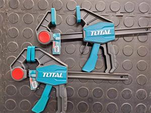 Brand New Total Tools Quick Bar Clamp 63x150mm