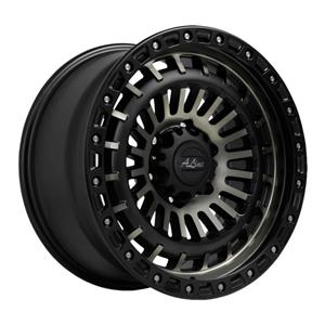 18″ A-Line Block 6×139 Satin Black Tint 9j Alloy Wheels