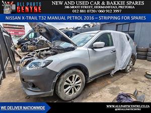 Stripping for Spares – Nissan X-Trail T32 2016 manual petrol