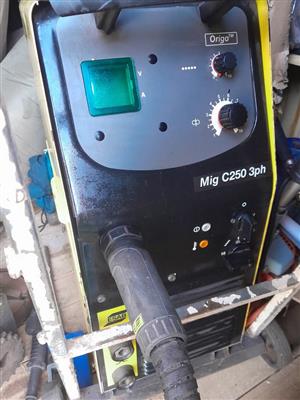 Esab Mig C250 3phase