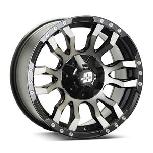 17″ SSW S382 Florida 5/150 Machined Gunmetal & Black Alloy Wheels