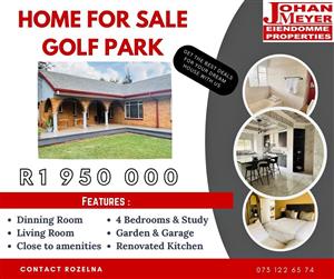 Family favourite: 4 bedrooms close to school and shops