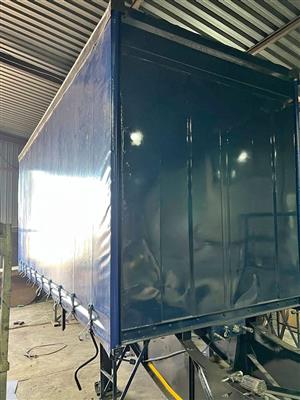 2011 Superlink Tautliner Hendred Axles Pneumatic Suspension