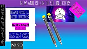 DIESEL INJECTORS FOR 1.5 NISSAN NP200 FOR SALE NATIONWIDE WITH WARRANTY