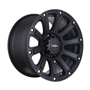 17″ A-Line Destroyer 6/139 Satin Black Alloy Wheels