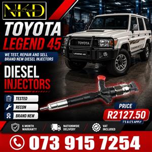 Toyota Legend 45 Diesel Injectors 
