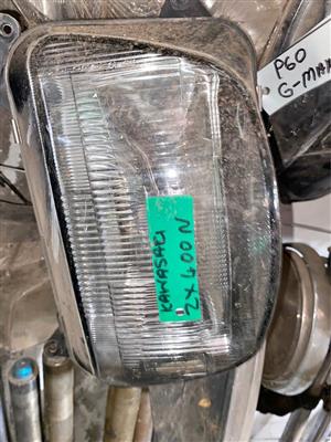 Kawasaki ZZR 400 N headlight. Meyerton bike scrapyard new and secondhand spares.