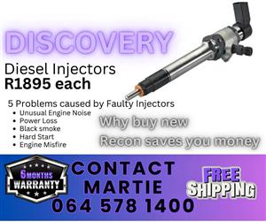 Discovery diesel injectors for sale