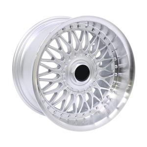 17″ AW097 4/100 & 5/100 Silver Machine Lip Narrow & Wide Alloy Wheels