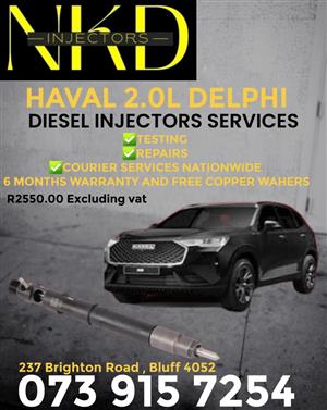 HAVAL 2.0L INJECTORS ON REPAIRS 
