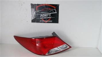 Hyundai Accent left tail light