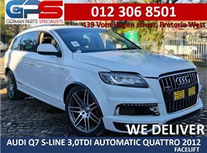 2012 AUDI Q7 S-LINE 3.0TDI AUTOMATIC QUATTRO STRIPPING FOR SPARES