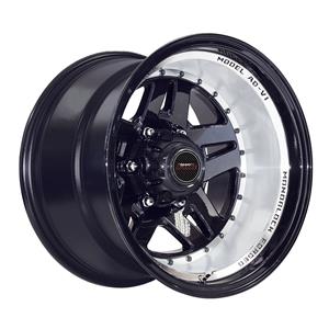 16″ A-Line Explorer Diamond Black 6/139 10j ET-44 108.1 Alloy Wheels