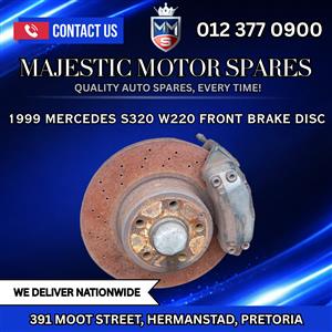1999 Mercedes-Benz S320 W220 Front Brake Disc – Used | For Sale
