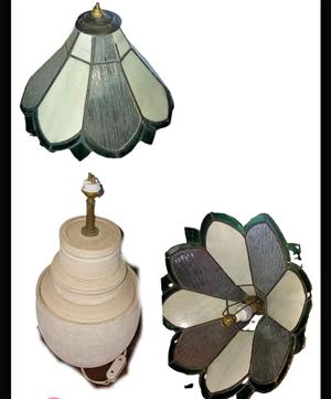 Vintage Tiffany table lamp, potentially a collectible item