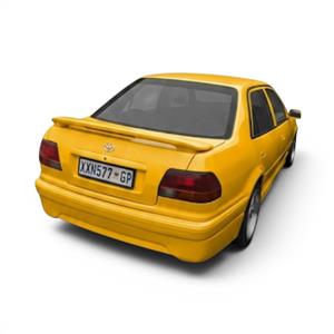 FibreForce Rear Apron for Toyota E10 Rsi Model