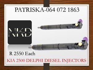 KIA 2500 DELPHI DIESEL INJECTORS FOR SALE