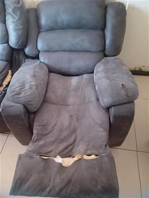recliner 3 seater,2 and 1 seater couches for sale