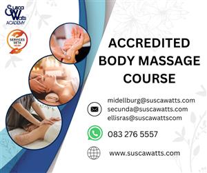 There is still time to book your slot for our upcoming Body Massage Course start
