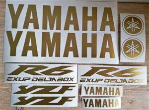 2008 Yamaha YZF R6 stickers decals graphics kits