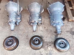 Chev 2x Th350 gearboxes, torque converters, flex plates,Th700 gearbox 