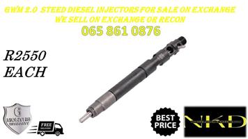 RECONDITIONED DIESEL INJECTORS FOR GWM 2.0 ON SALE