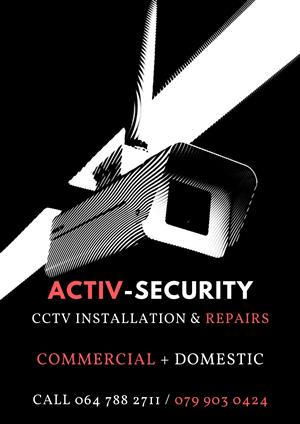 CCTV Installation & Maintenance Call 064 788 2711