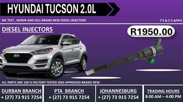 Hyundai Tucson 2.0L Diesel Injectors 