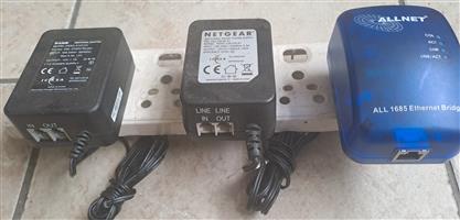 Adaptors assorted. From 220V to 12V