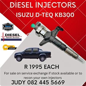 Isuzu D-TEQ KB300 Diesel Injectors