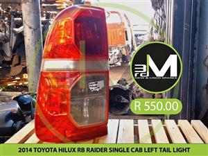 2014 TOYOTA HILUX RB RAIDER SINGLE CAB LEFT TAIL LIGHT