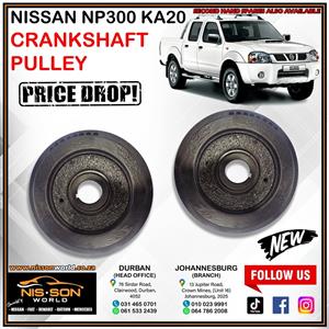Nissan NP300 KA20 Crankshaft Pulley