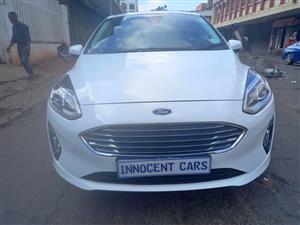 2021 FORD FIESTA 1.0 PETROL, TITANIUM, AUTOMATIC, WHITE COLOUR, 25000KM