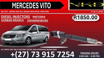 Mercedes Vito Diesel Fuel Injectors Recon 
