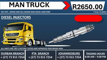 Man Truck Diesel Injectors 