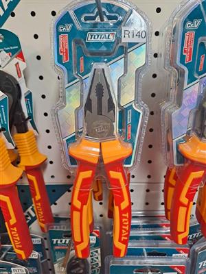 Brand New Total Tools Insulated Combination Pliers