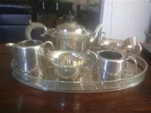 Antique Silver plated tea set