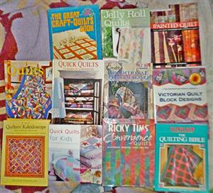 Quilt books for sale . 3 book minmum purchase
